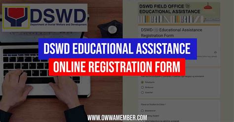 dswdup ka full form|DSWD Online Registration QR Code Link Educational Assistance .
